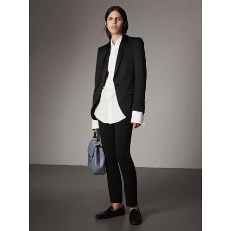 burberry london womens jacket|Burberry black wool tuxedo suit.